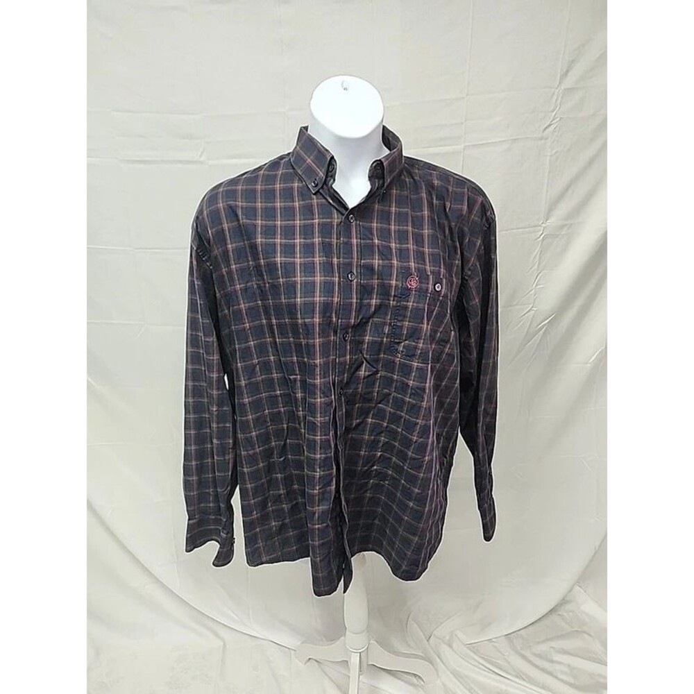 Gunnison Creek Outfitters Western Plaid Button Up Shirt Size XXL